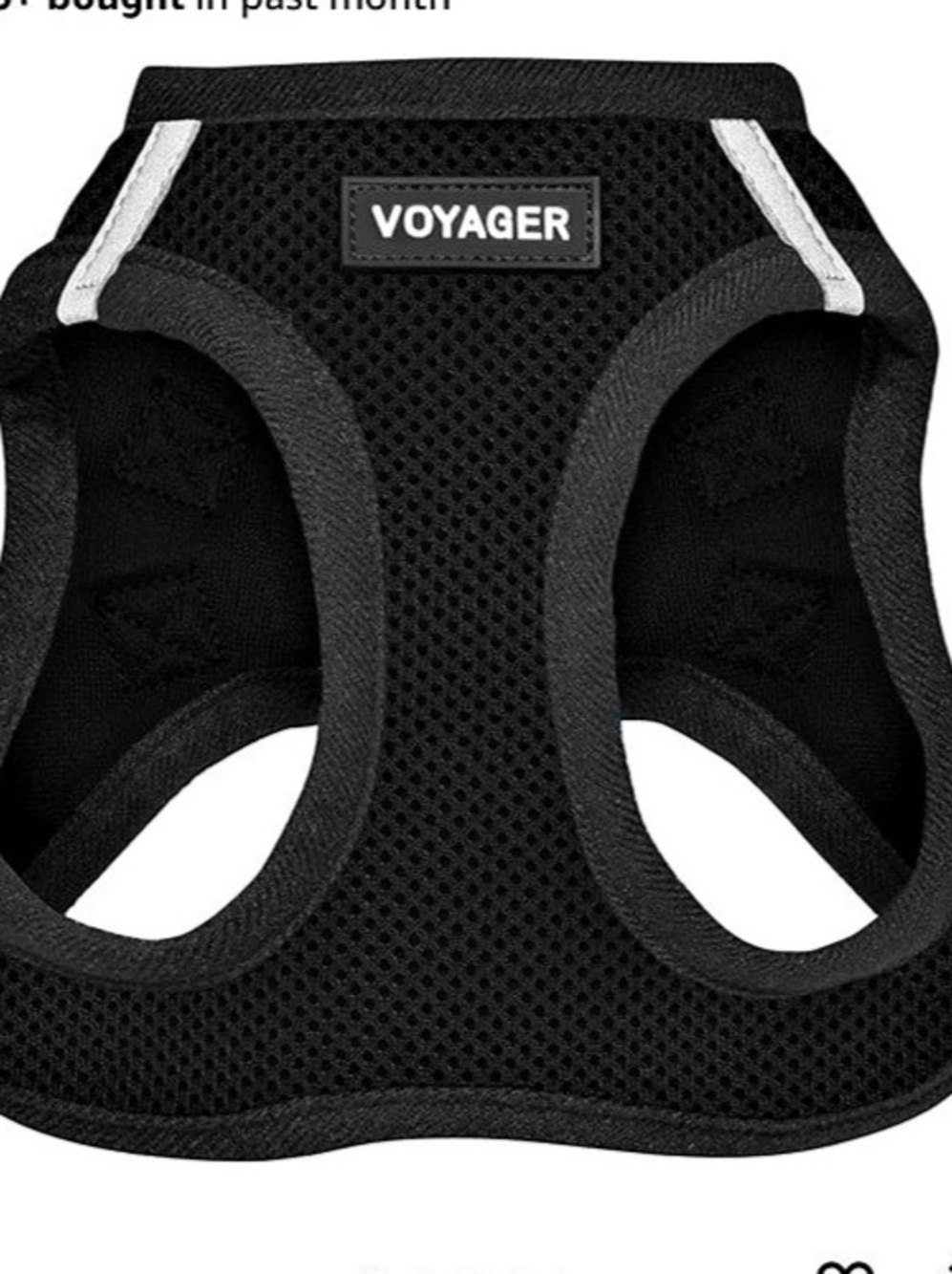 Voyager Step-In Harness Black Large NWT